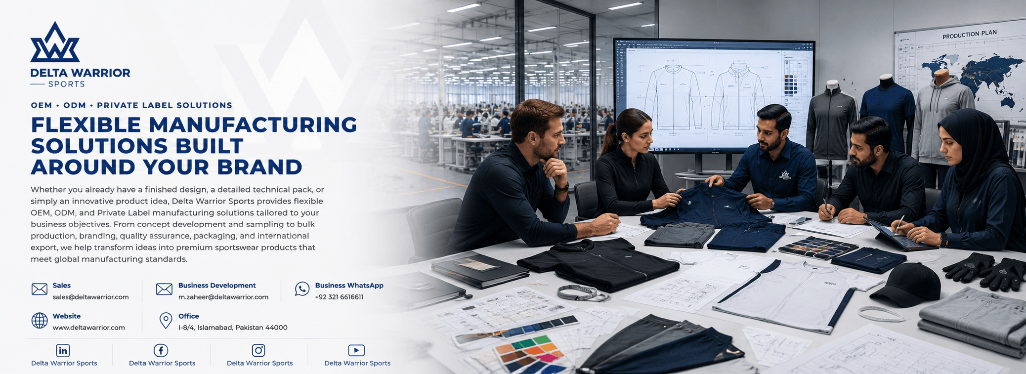 OEM & ODM Sportswear Manufacturer