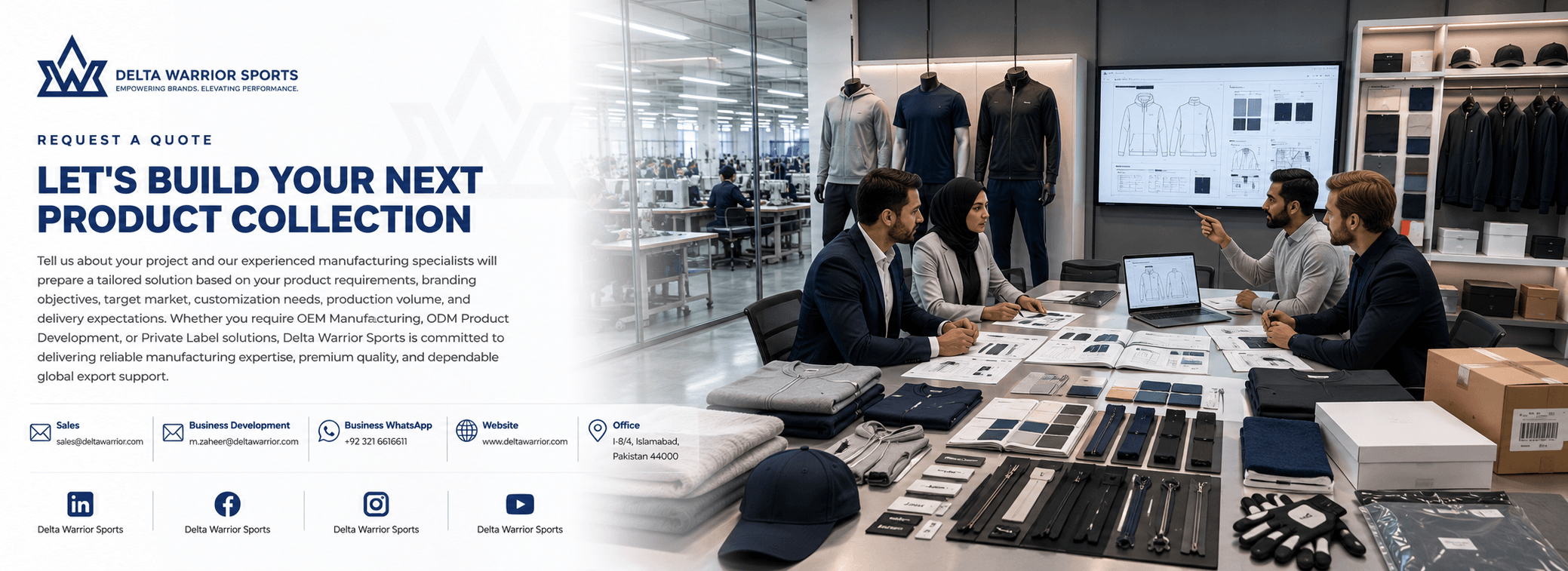 Sportswear Manufacturing Quote